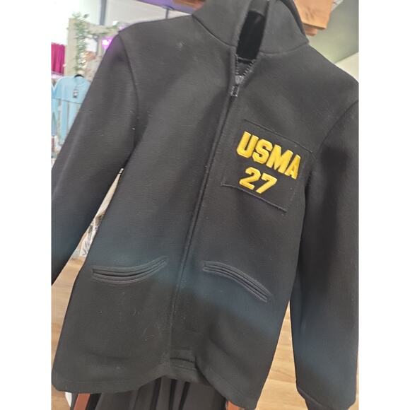 West Point Cadet Parka Wool Coat Full Zip Womens 34S - Picture 3 of 11